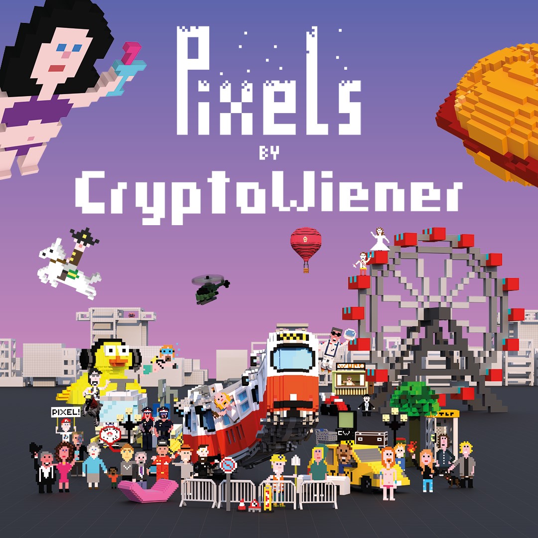 Teaser Image PIXELS by CryptoWiener